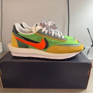 Nike Sacai LD Waffle Green Gusto size 11